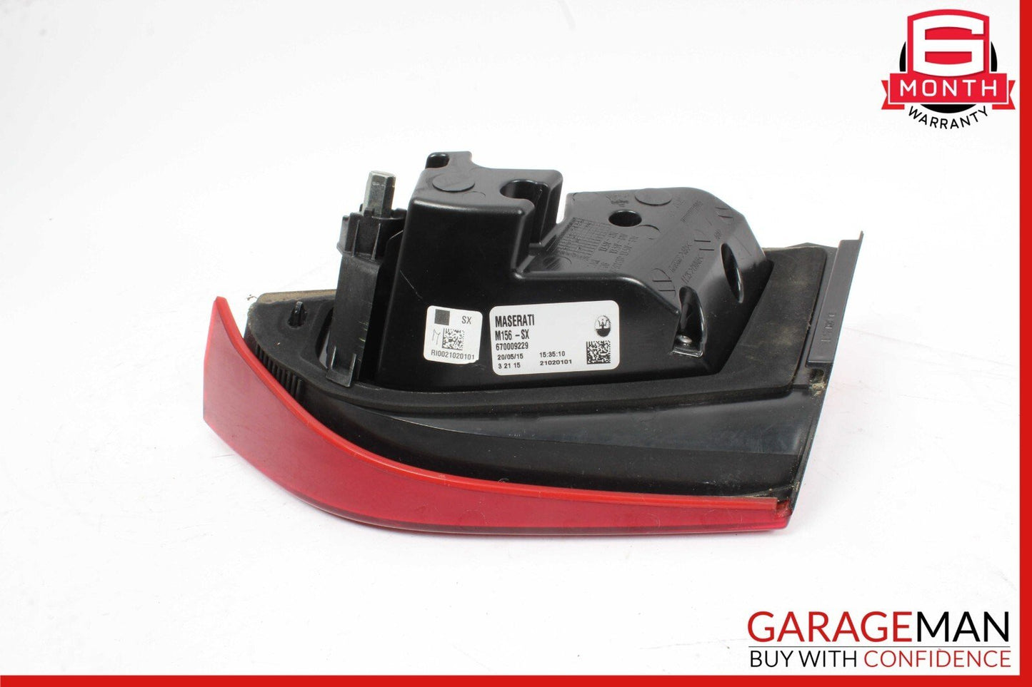13-17 Maserati Quattroporte Rear Left Side Inner Taillight Tail Light Lamp OEM