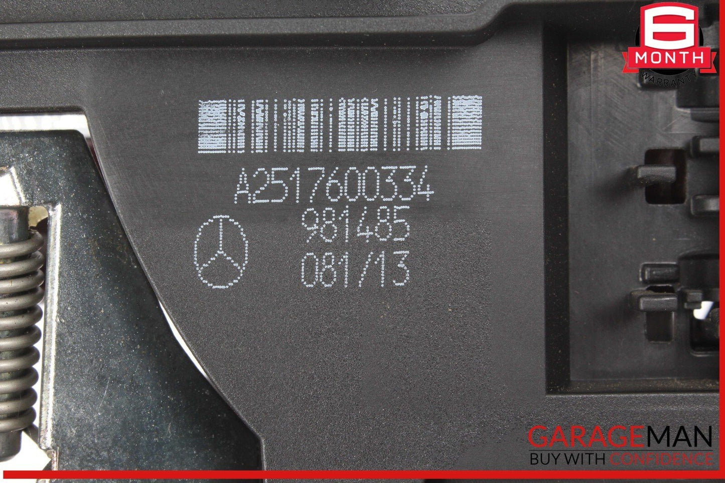 06-13 Mercedes W251 R350 4MATIC Front Left Driver Side Exterior Door Handle OEM