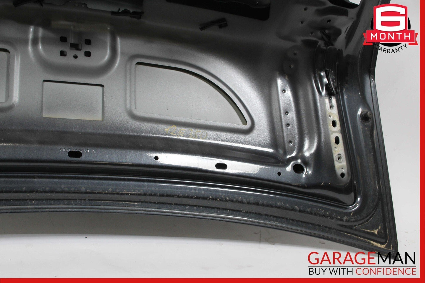 10-16 Mercedes W212 E350 Sedan Rear Trunk Lid Deck Shell Panel Tenorite Gray OEM