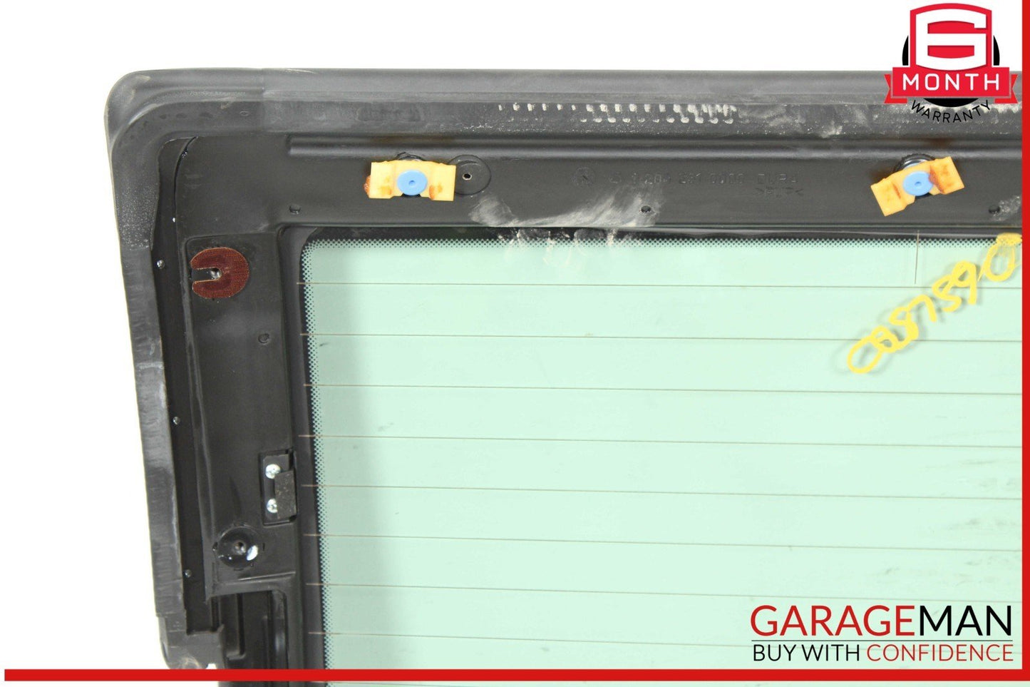 03-12 Mercedes R230 SL500 SL55 AMG Rear Back Windshield Glass Clear OEM