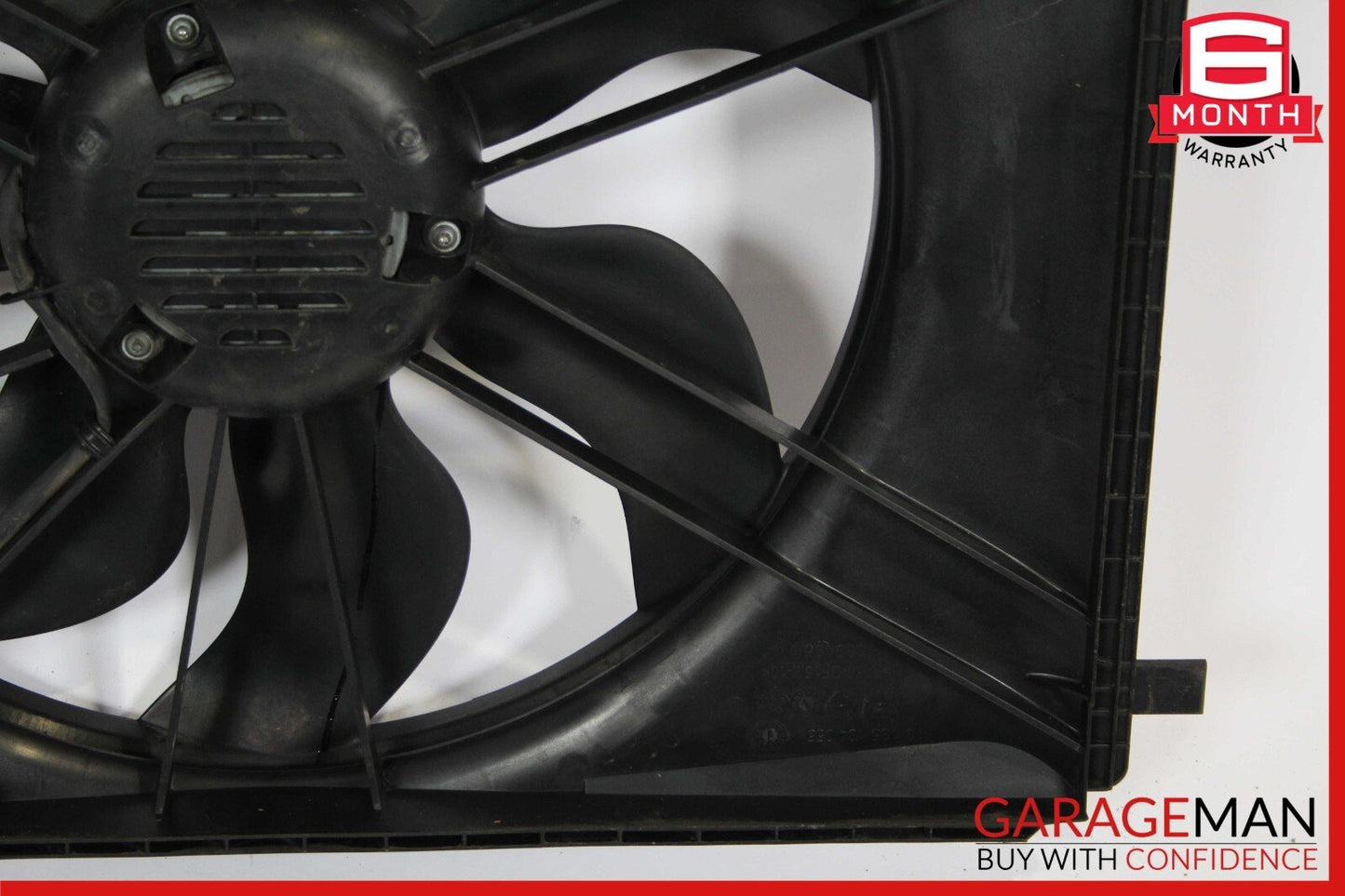 08-18 Mercedes E350 GLK350 SLK350 Engine Radiator Cooling Fan Motor Shroud Assy