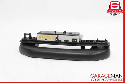 15-20 Mercedes W205 C300 Rear Left Side Roof Grab Handle w/ Lamp Black