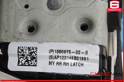 17-23 Tesla Model 3 Rear Right Passenger Side Door Lock Latch Actuator OEM