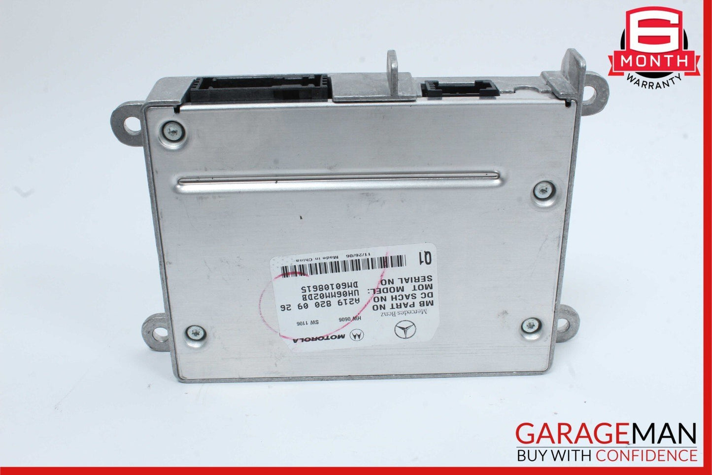 06-12 Mercedes X164 GL450 ML500 SL65 Communication Control Module 2198200926 OEM