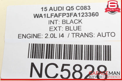 13-17 Audi Q5 Rear Right Passenger Side Door Control Module Unit 8K0959795G OEM