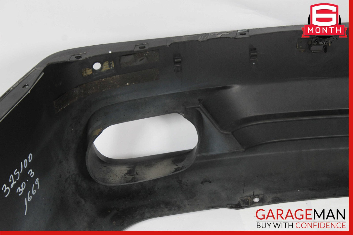09-13 Maserati Quattroporte S GT S M139 Sport Rear Bumper Cover Black OEM