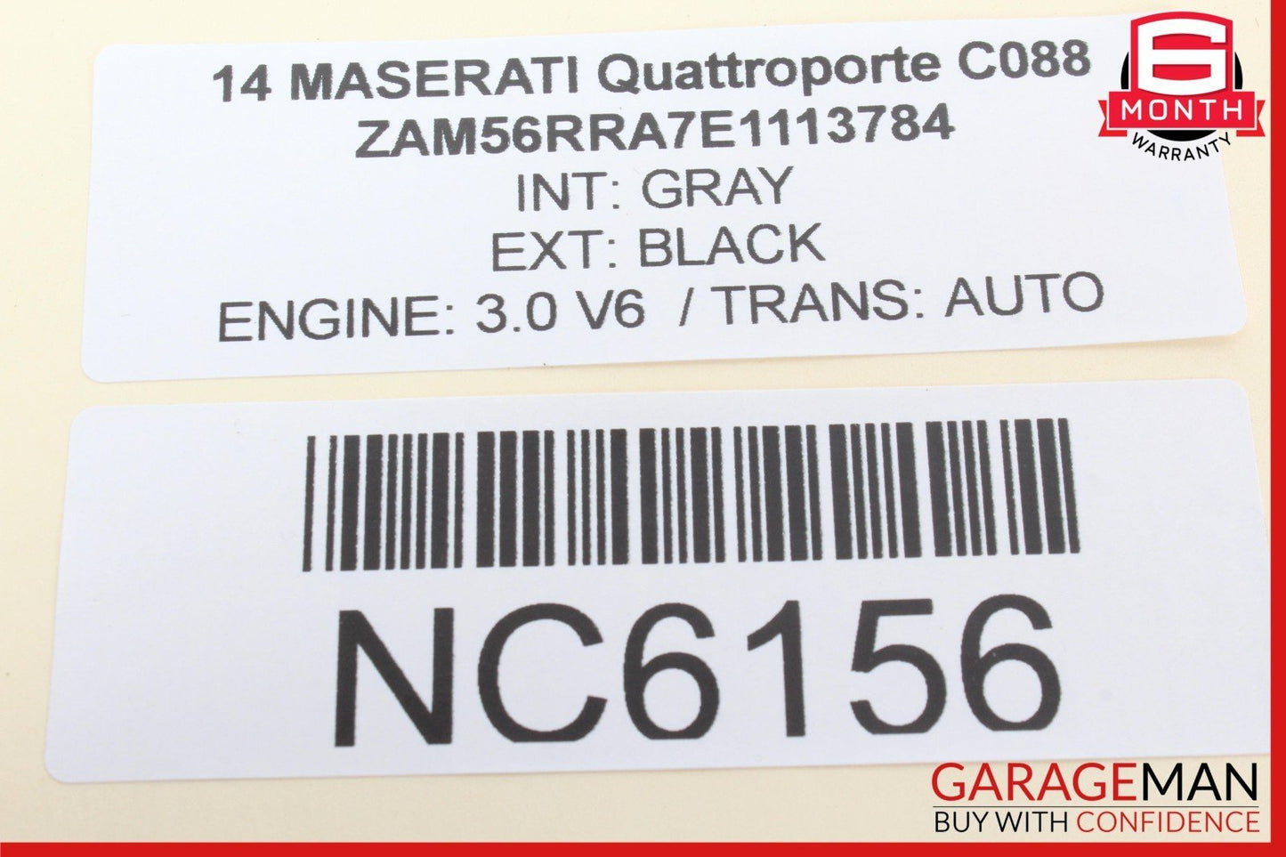 14-17 Maserati Quattroporte Rear Right Passenger Side Door Control Module Unit