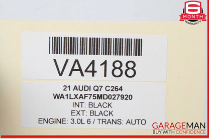 19-24 Audi Q7 Rear Liftgate Release Handle w/ Backup Camera 760827566 OEM