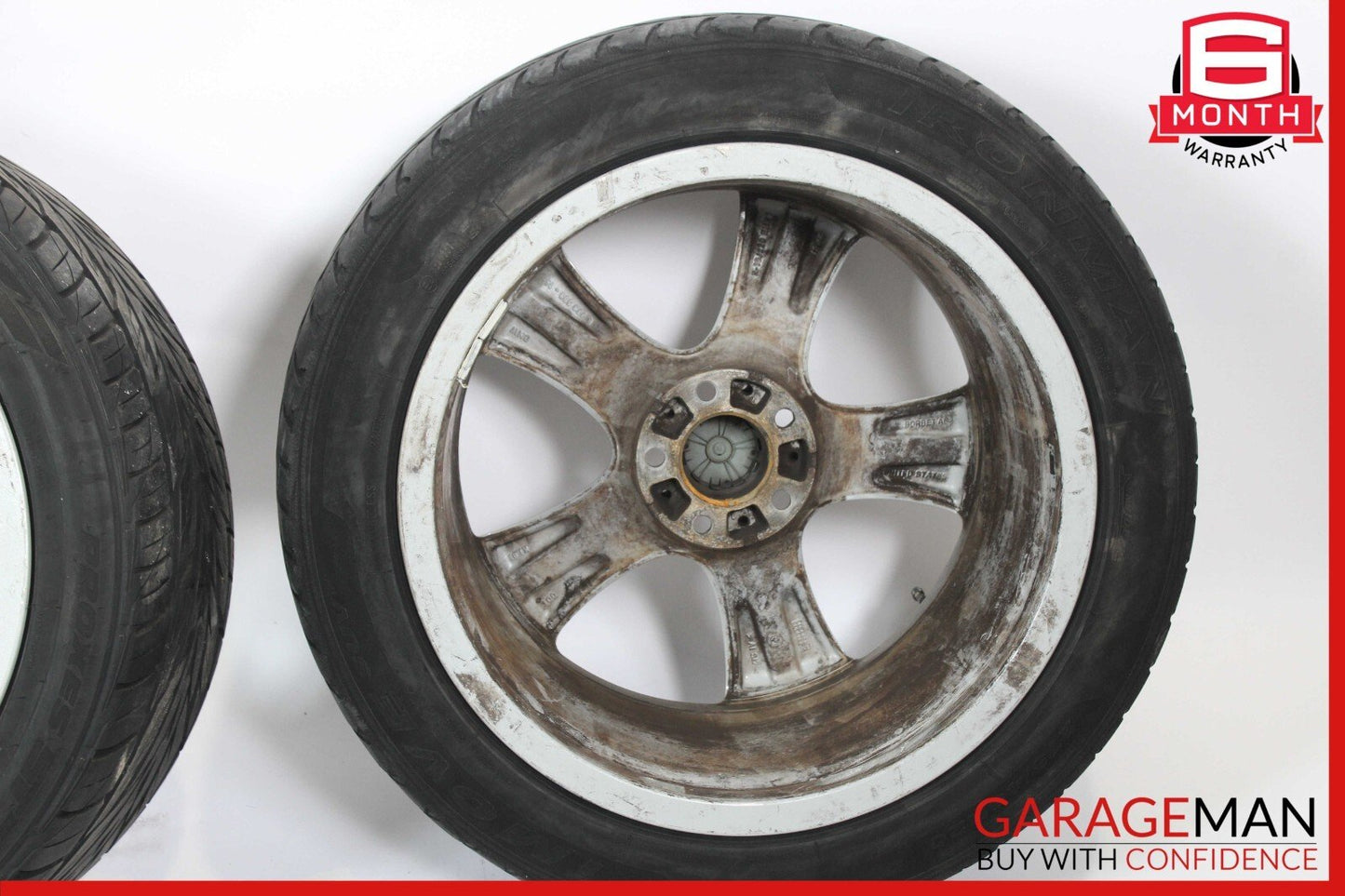 08-14 BMW X5 X6 Staggered 20" R20 10x11 Wheel Tire Rim Set of 4 Pc OEM