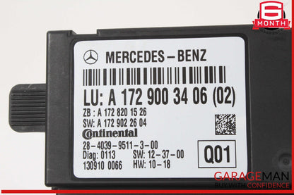 12-20 Mercedes R172 SLK250 SLC300 Roof Convertible Top Control Module Unit OEM