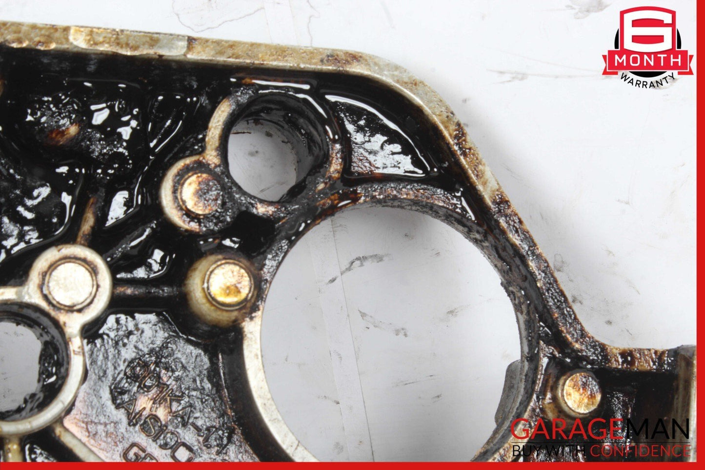 10-18 Jaguar XJ XJL X351 Right Side Engine Timing Cover Panel w/ Pulley OEM
