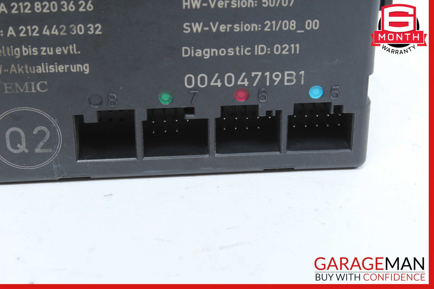 08-18 Mercedes W212 E350 C300 E400 Front Right Side Door Control Module OEM