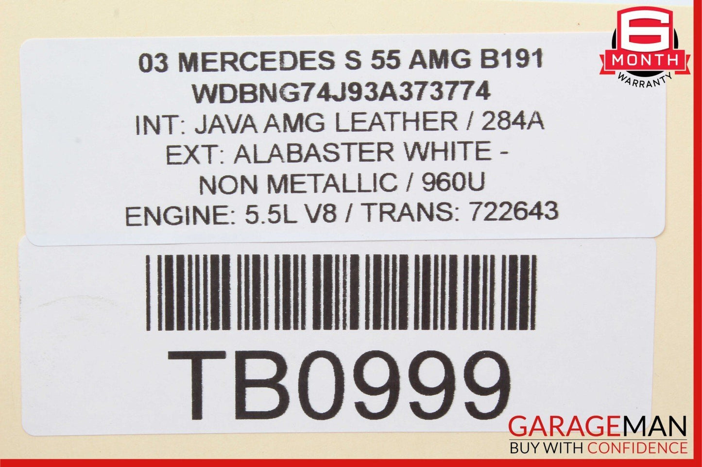 00-06 Mercedes S55 CL55 AMG ABC Hydraulic Suspension Distributor Valve Block