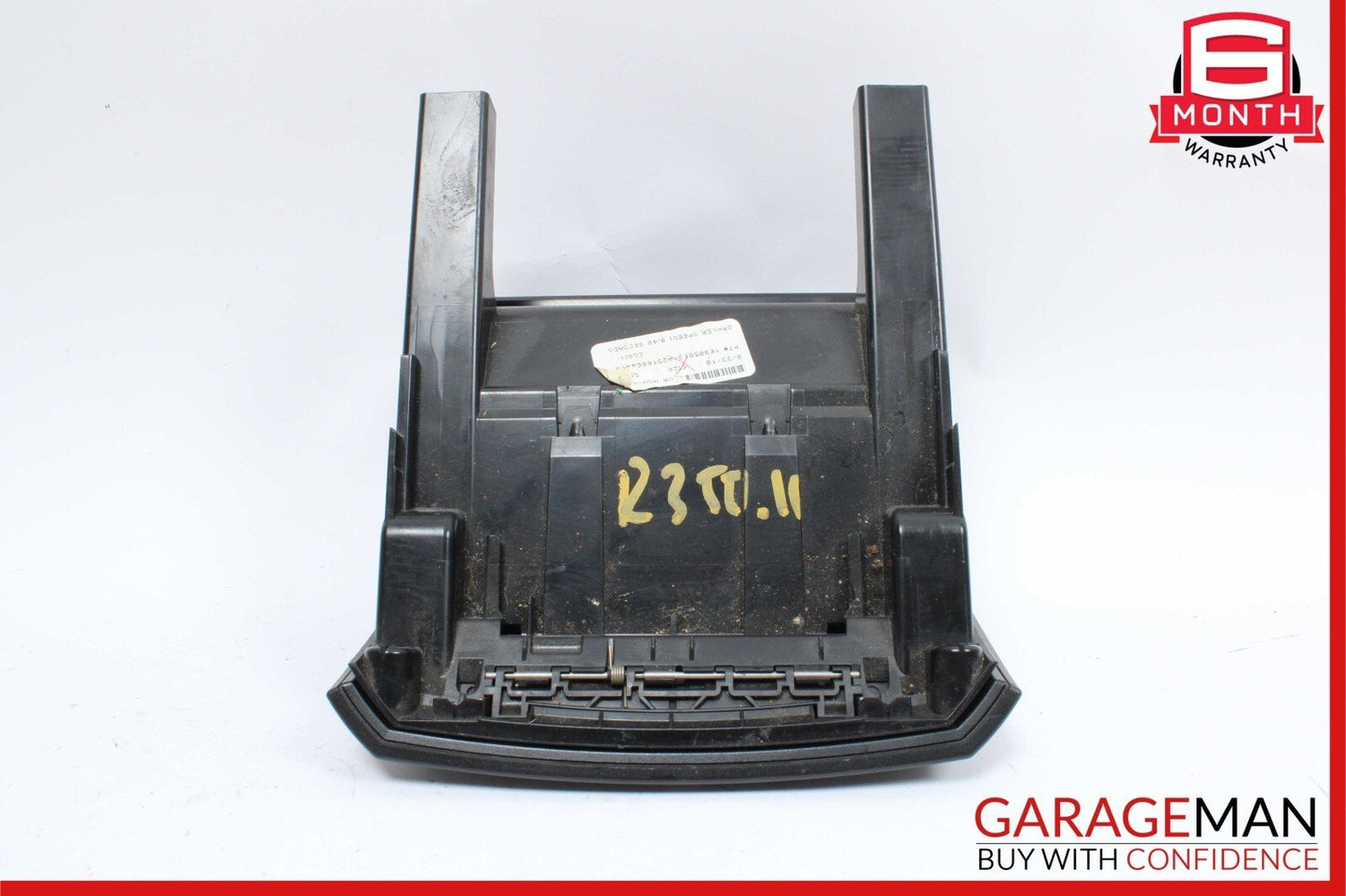 06-13 Mercedes W251 R350 R500 Rear Center Console Cup Holder / Ashtray Black OEM