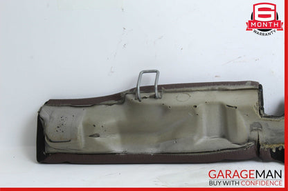03-09 Mercedes W209 CLK350 Rear Seat Cushion Bolster Lower Bottom Spacer Brown