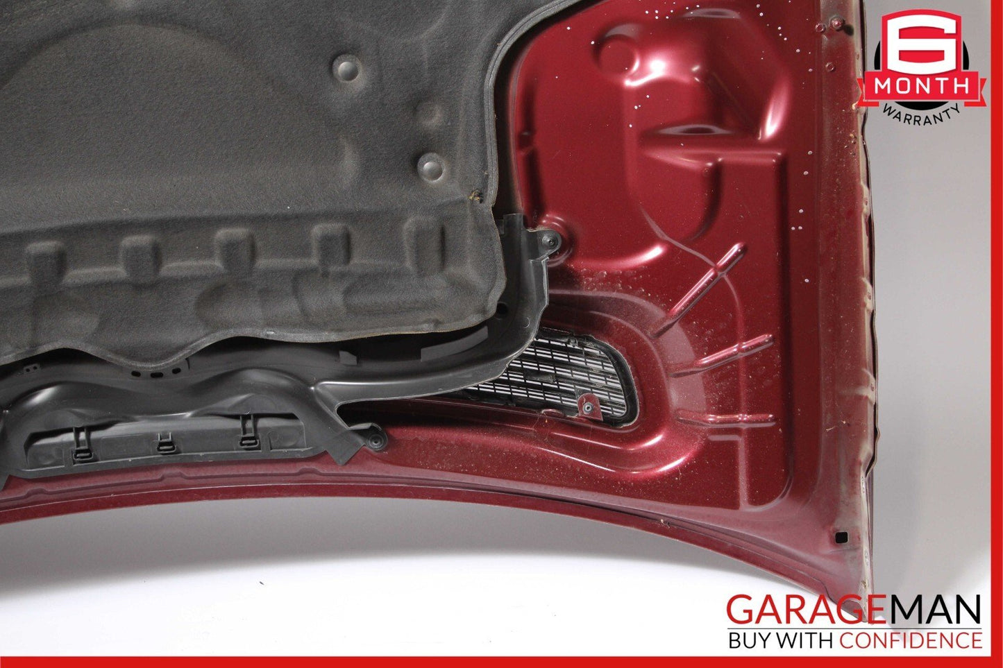 06-11 Mercedes W219 CLS500 CLS550 Front Hood Bonnet Cover Panel Assembly Red