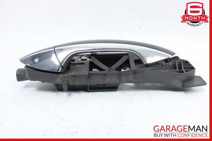 07-13 Mercedes W221 S550 S63 AMG Rear Left Side Exterior Door Handle Black OEM