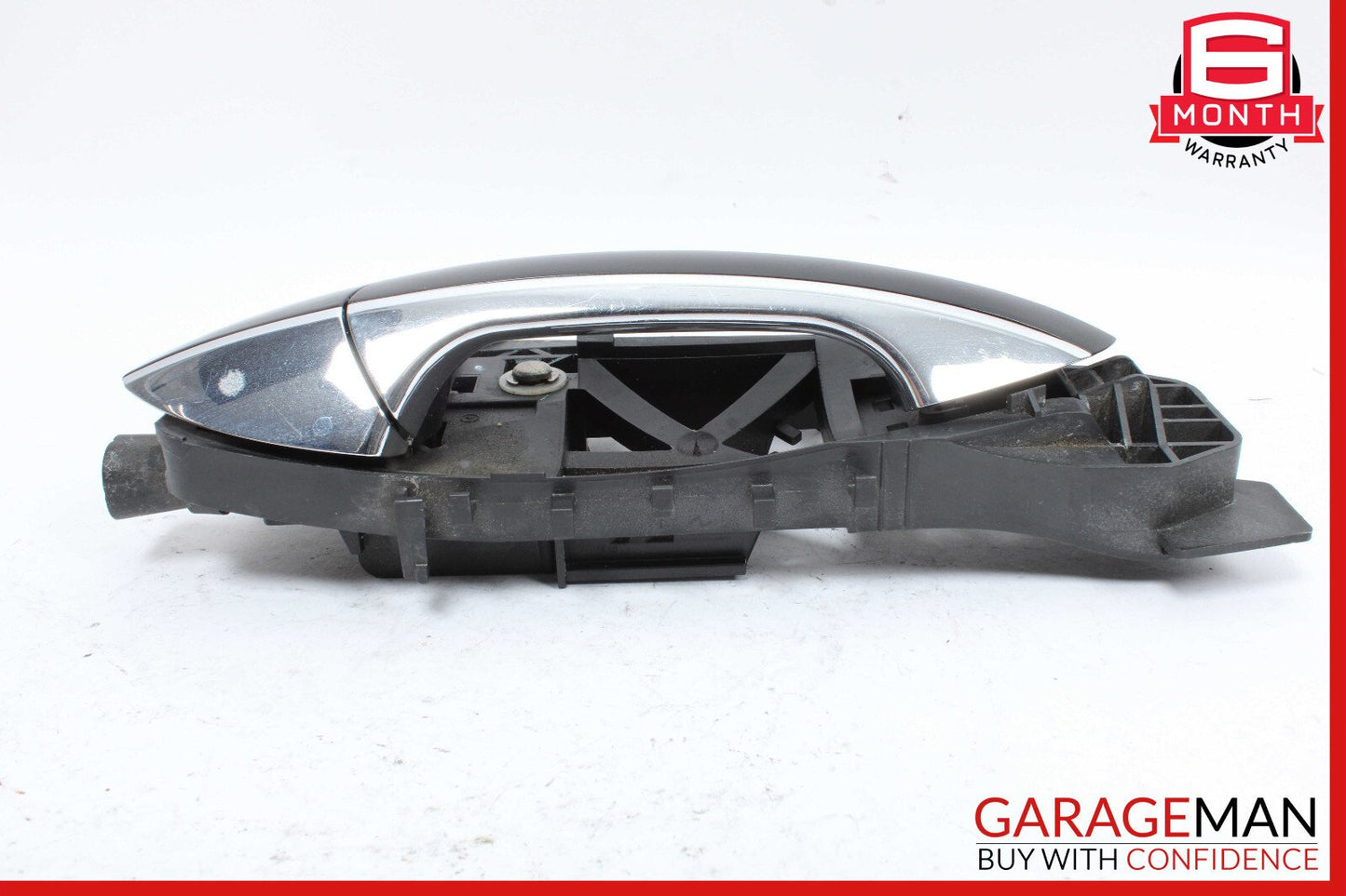 07-13 Mercedes W221 S550 S63 AMG Rear Left Side Exterior Door Handle Black OEM