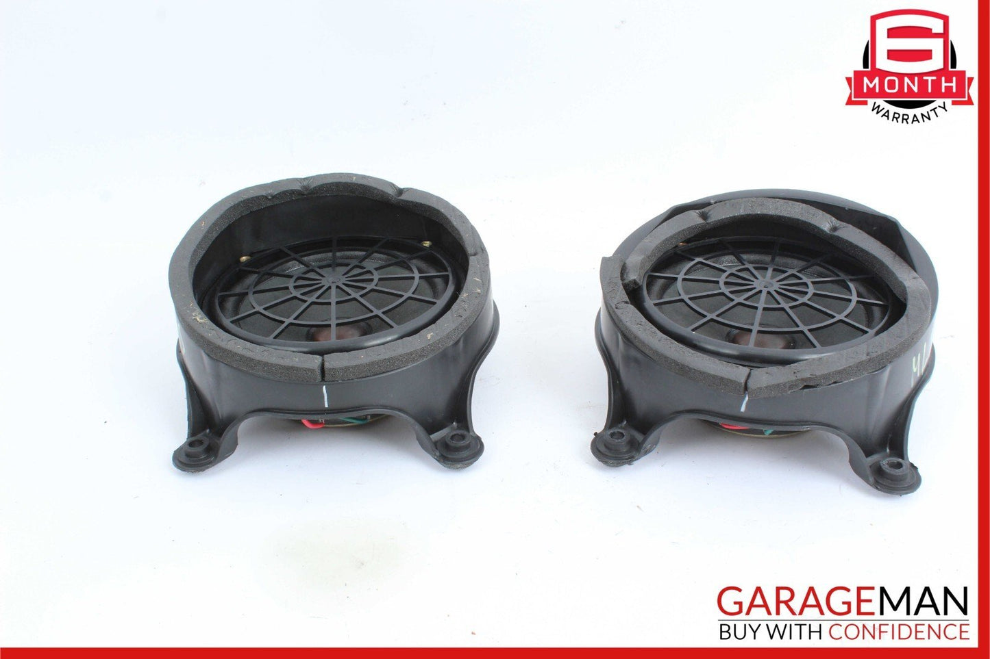 02-05 Mercedes W163 ML350 ML320 Rear Right & Left Side Door Audio Speakers Set