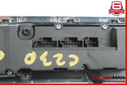 05-07 Mercedes W203 C230 Hazard Light Door Lock Switch Control Module Walnut