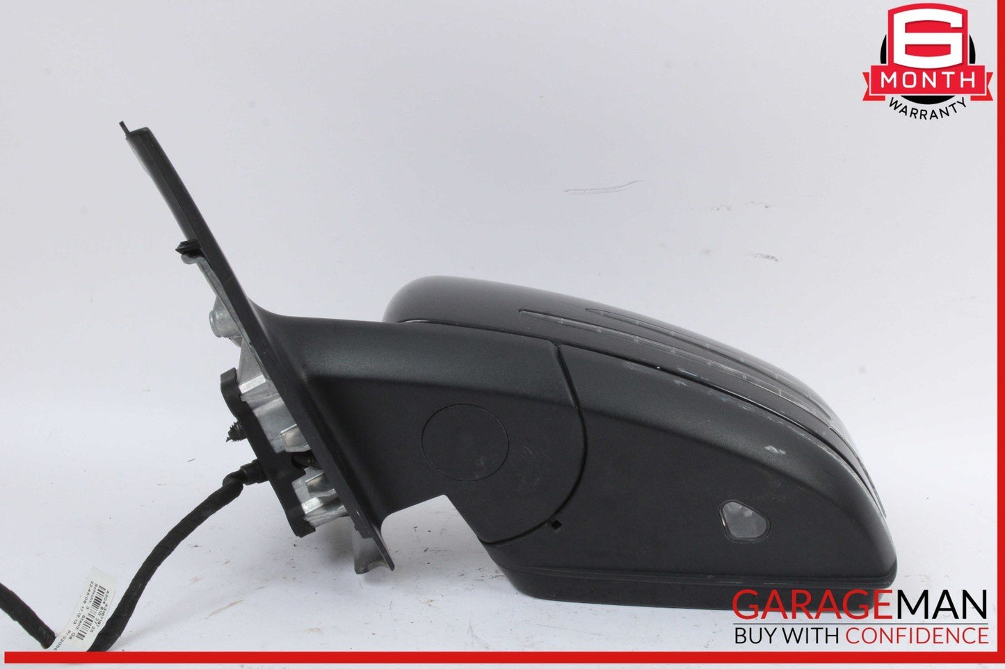 12-15 Mercedes W204 C250 Front Left Side Door Rear View Mirror w/ Blind Spot OEM