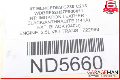 06-11 Mercedes W203 C230 SLK300 Power Steering Pump Reservoir Assembly OEM