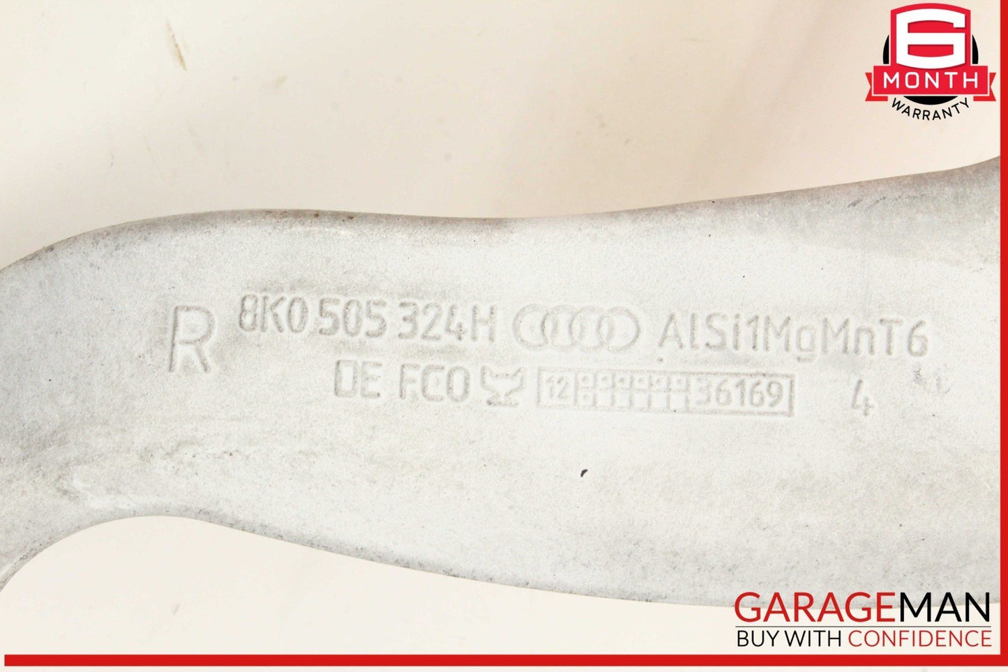09-18 Audi A4 A6 A7 Rear Right Passenger Side Upper Control Arm 8K0505324H OEM