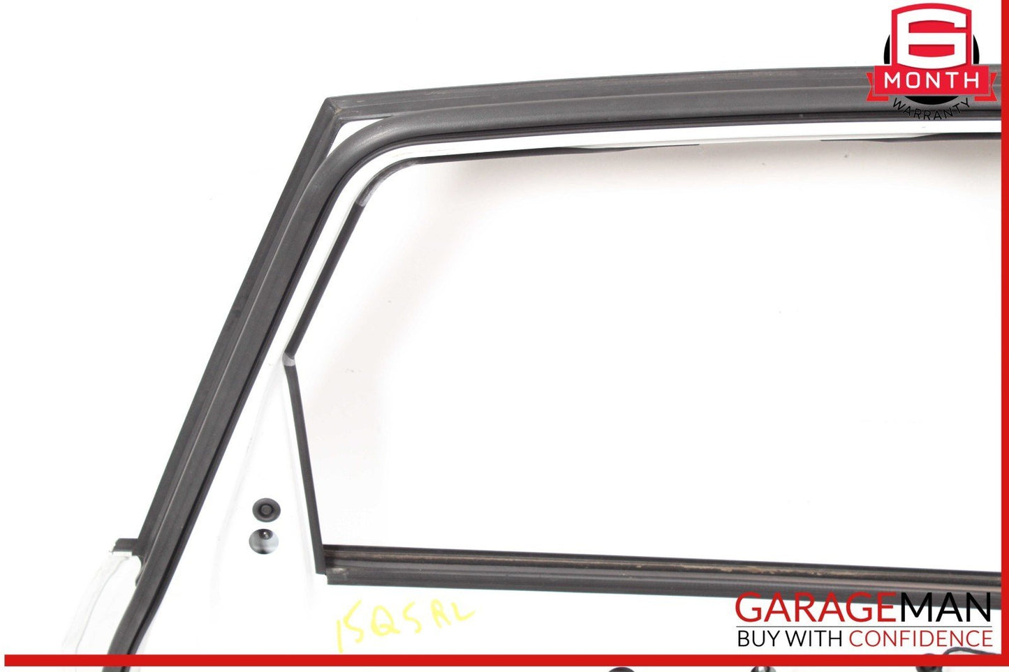 09-17 Audi Q5 SQ5 Rear Left Exterior Door Shell Frame Panel White OEM