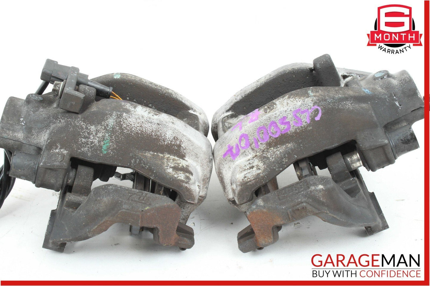 06-11 Mercedes W219 CLS500 E350 Rear Left & Right Brake Caliper Calipers Set OEM