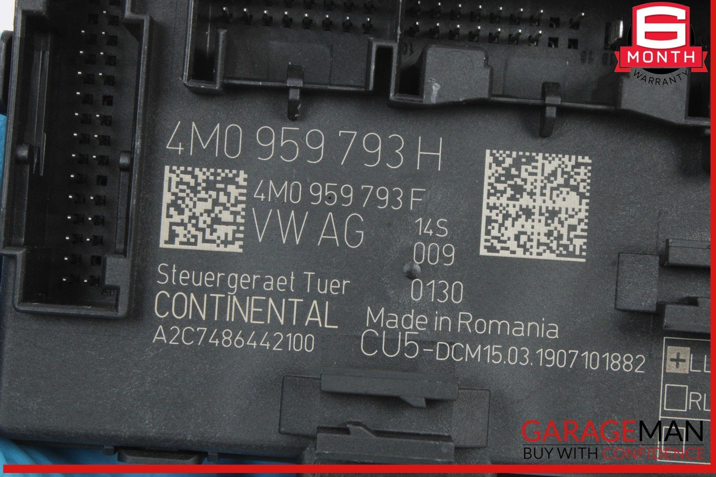 17-24 Audi A5 S5 RS5 Q7 Front Left Driver Side Door Control Module Unit OEM