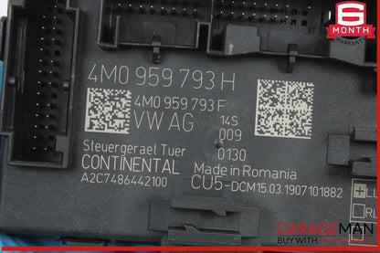17-24 Audi A5 S5 RS5 Q7 Front Left Driver Side Door Control Module Unit OEM