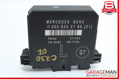 01-07 Mercedes W203 C230 C240 Door Control Module Rear Left 2038202185 OEM