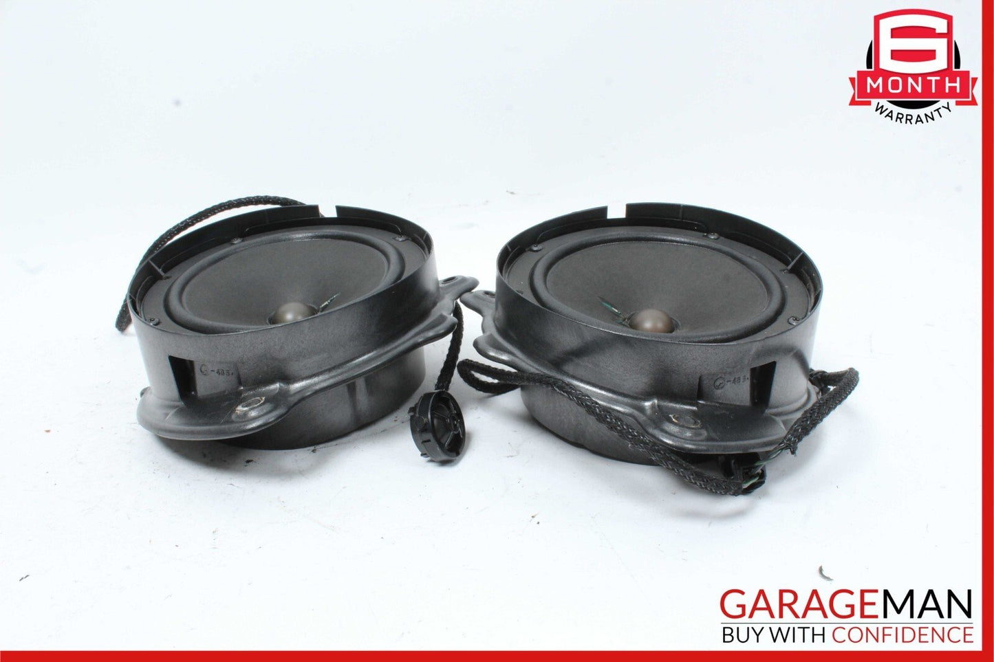 00-06 Mercedes W220 S430 Front Left & Right Side Door Sound Speaker Speakers Set