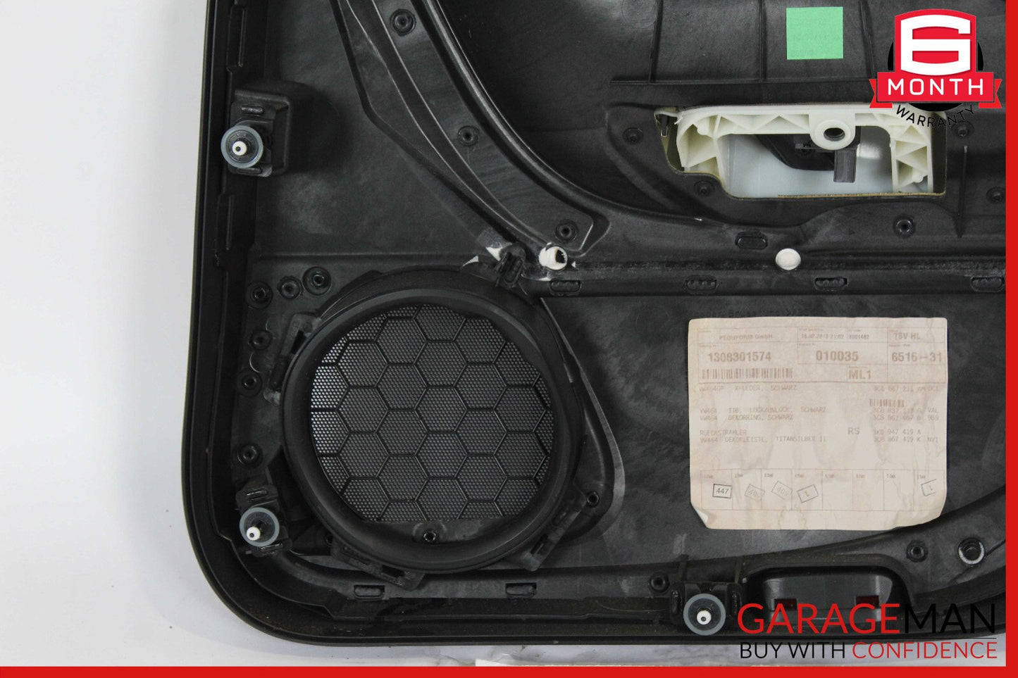13-17 Volkswagen CC Rear Left Driver Side Interior Door Panel OEM