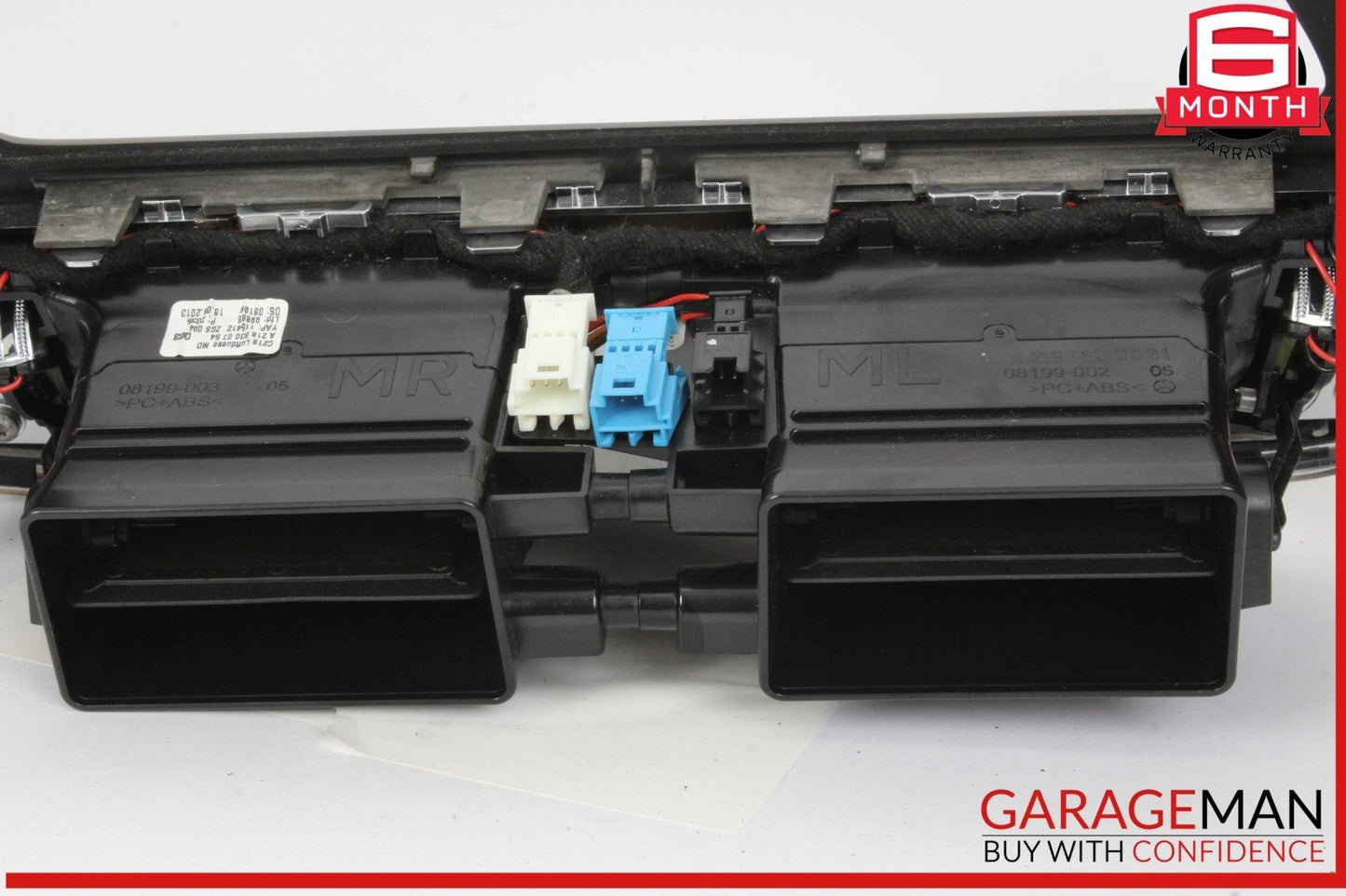 12-18 Mercedes W218 CLS550 Front Dash Trim Bezel Air Vent Cover Assy OEM