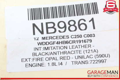 12-16 Mercedes W204 C250 SLK250 SLK350 Transmission Oil Cooler Radiator OEM