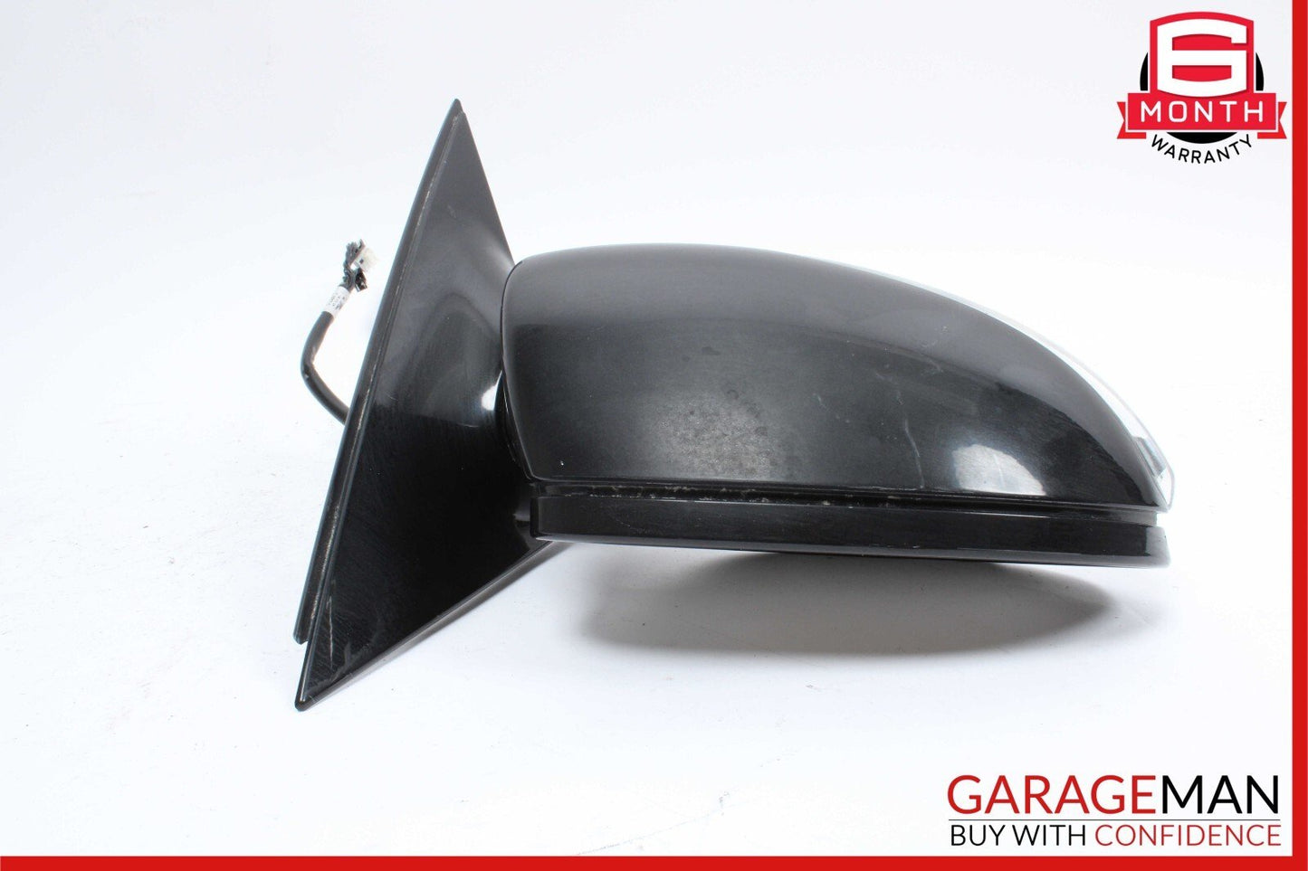 07-09 Mercedes W221 S550 S600 Right Side Mirror Door Rear View Black OEM