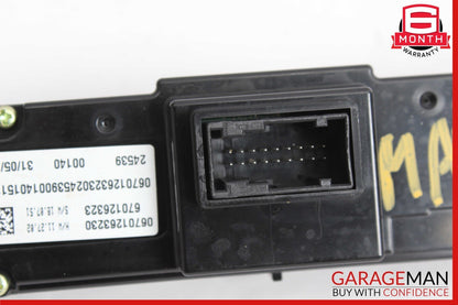 17-22 Maserati Ghibli M157 Dash Climate Temperature Control Panel Assembly OEM