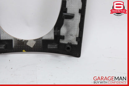 03-06 Mercedes W220 S430 S500 S55 AMG Center Console Shifter Bezel Trim Wood OEM
