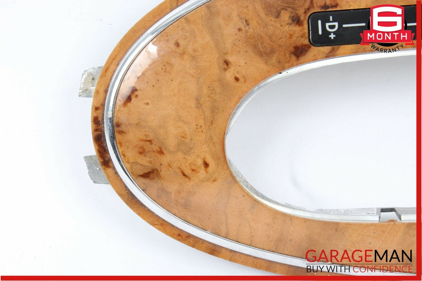 06-11 Mercedes W211 E350 CLS550 Center Console Shifter Trim Bezel Cover Wood OEM