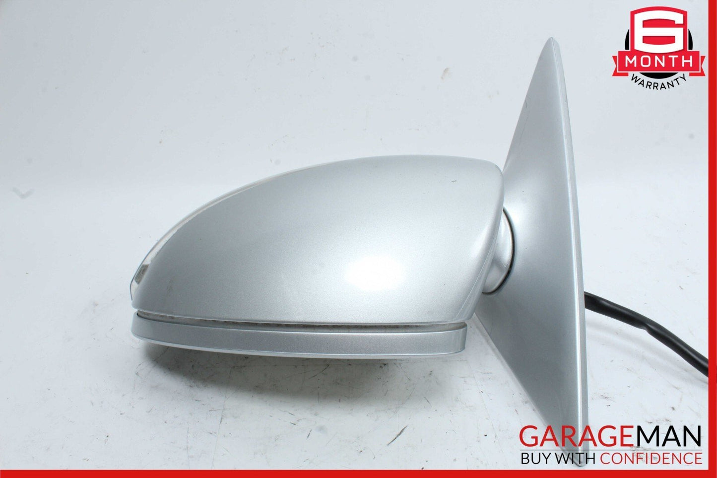 06-08 Mercedes W219 CLS550 Front Left Side Door Mirror Rear View Silver OEM