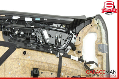 07-10 Mercedes W216 CL600 Front Right Side Complete Interior Door Panel Grey OEM