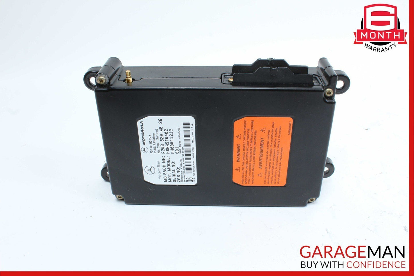 Mercedes R129 SL500 C320 S500 Voice Control Communication Module Unit Audio OEM