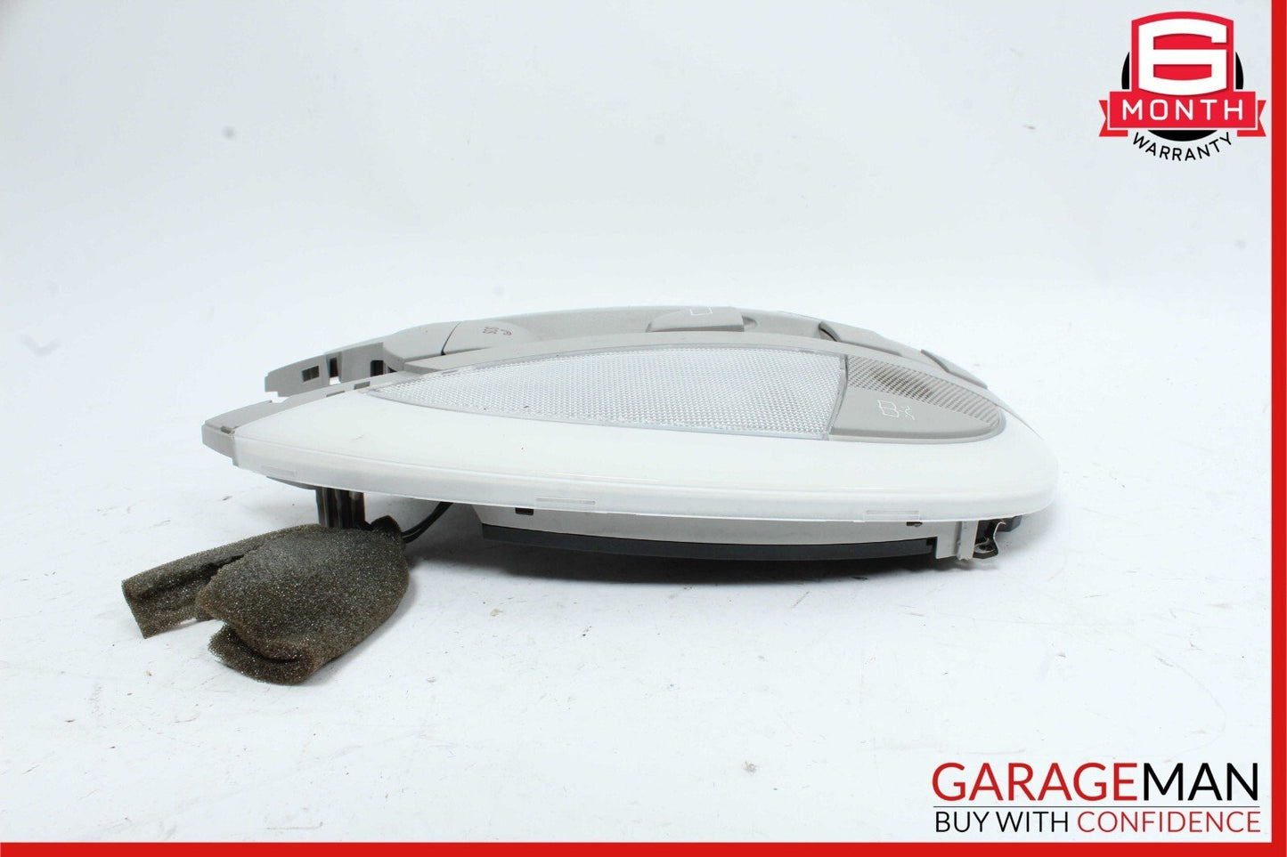 06-11 Mercedes W219 CLS500 CLS550 Interior Dome Map Light Lamp Switch Gray OEM