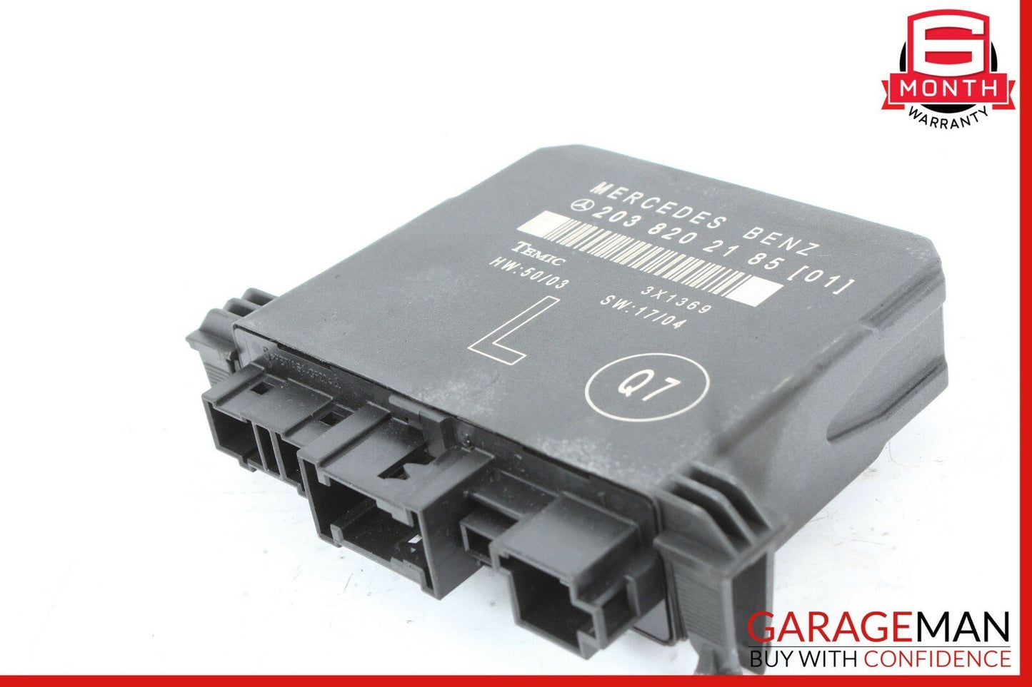 01-07 Mercedes W203 C230 C320 C55 AMG Rear Left Side Door Controller Module Unit