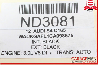 09-16 Audi S4 Engine Oil Cooler 06E117021G OEM