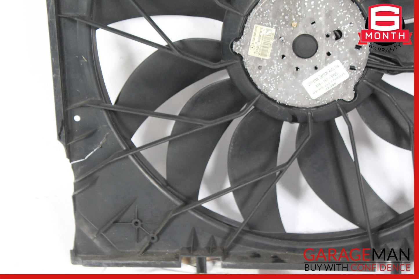 02-06 Mercedes W220 S430 CL500 Engine Motor Cooling Fan Shroud OEM
