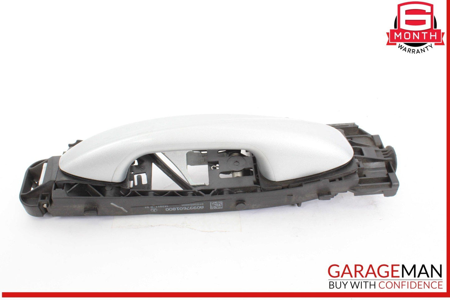 15-20 Mercedes W205 C300 Right Side Keyless Go Exterior Door Handle Silver OEM