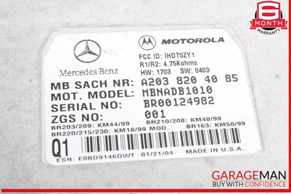 00-06 Mercedes R230 SL500 ML500 E55 AMG Voice Command Control Module Unit