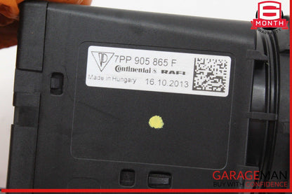 11-18 Porsche Panamera 970 E-Hybrid Ignition Switch Module w/ Key 7PP905865F OEM